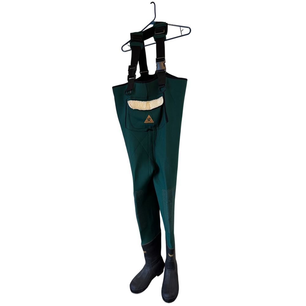 Vintage 90s Rocky Mountain Neoprene Chest Waders Fishing Mens Sz 11R Fly Fishing